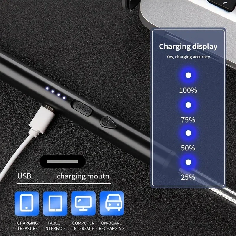 1Pc-Extended-Electric-Igniter-Windproof-Usb-Rechargeable-Ignition-Stick-Igniter-Kitchen-Gas-Stove-torch-lighter-candle-5
