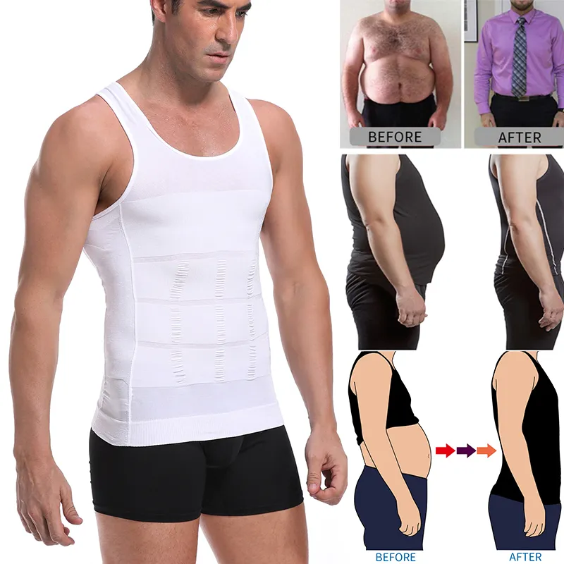 Mens-Shirt-Slimming-Body-Shaper-Vest-Workout-Tank-Tops-Abs-Abdomen-Undershirts-Tank-Top-Shapewear-Thermal
