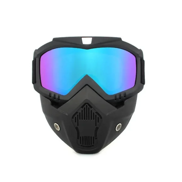 KYB Unisex Cotton Balaclava – Open Face Mask For Motorcycle, Motorbike, Cycling (One Size)