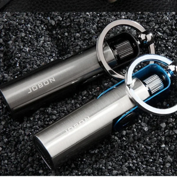 Excel Keychain Metal Flint Keychain Survival Lighter – Compact & Refillable - Excel Store