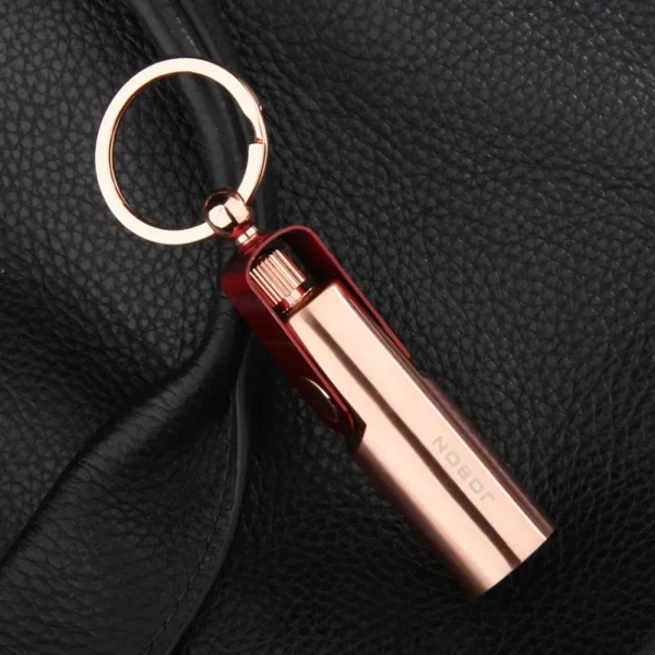 Excel Keychain 2 PCS – Metal Flint Keychain Survival Lighter – Compact & Refillable ...