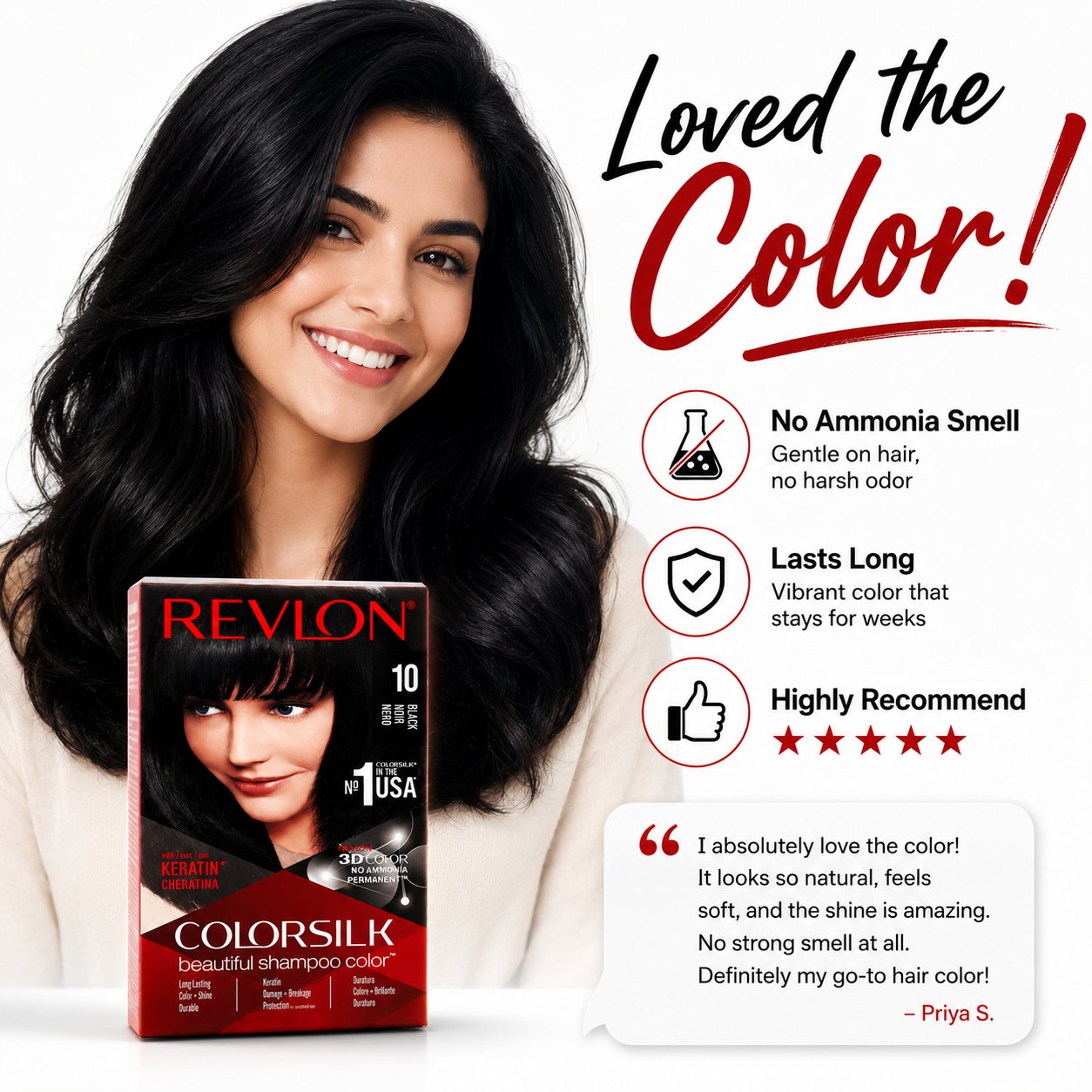 Revlon hair dye 8