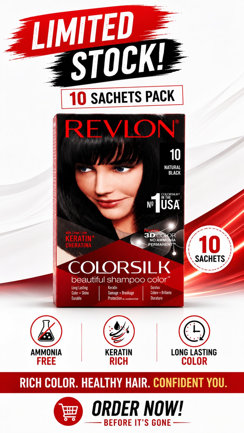 Revlon hair dye story
