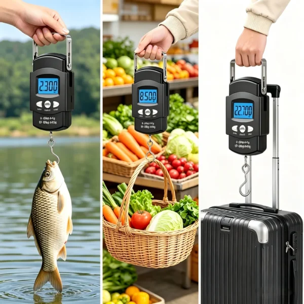 Hand Scale Machine 50kg High Precision Digital Hanging Scale Portable Hand Scale - Excel Store